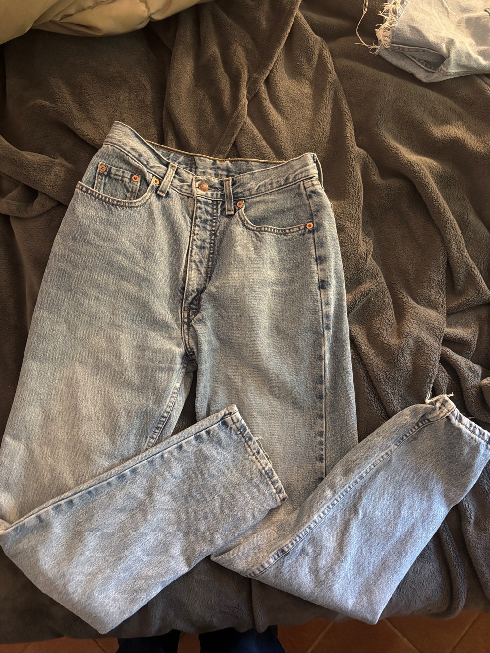 Levi's Light Blue High-Rise Straight Women's Jeans